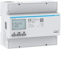 Energiezähler 3phasig direkt 125A, 6M, S0 ECP310D