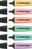 Stabilo BOSS Highlighter Pen Chisel Tip 2-5mm Line Assorted Pastel Colou(Pack 6)