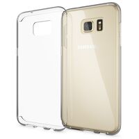 NALIA Custodia compatibile con Samsung Galaxy S7 Edge, Cover Protezione Silicone Trasparente Sottile Case, Gomma Morbido Cellulare Ultra-Slim Protettiva Bumper Guscio  - Traspar...