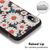 NALIA Hülle für Apple iPhone X XS, Slim Silikon Motiv Case Schutz Cover Bumper Daisies