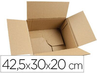 Caja para Embalar Q-Connect Fondo Automatico Medidas 425X300X200 mm Espesor Carton 3 Mm