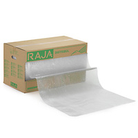 Luftpolsterfolie perforiert in der Spenderbox RAJA, 80% recycelt - 750 mm