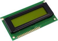 Display Elektronik LC kijelző Sárga-zöld 16 x 2 Pixel (Sz x Ma x Mé) 84 x 44 x 7.6 mm