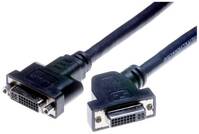 Lyndahl DVI Csatlakozókábel DVI, 24+5 pólusú Aljzat, DVI, 24+5 pólusú Aljzat 0.2 m Fekete LKPK004 DVI kábel