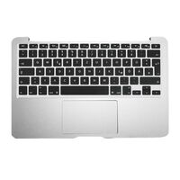 Apple Macbook Air 11.6 A1465 - German Layout Mid 2012 Topcase with Keyboard and Trackpad - German Layout Einbau Tastatur