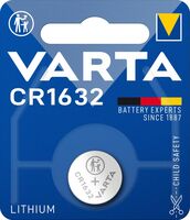 1X 3V Cr 1632 Single-Use Battery Cr1632 Lithium