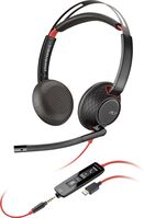 Blackwire C5220 USB-C Headset +Inline Cable Fejhallgatók