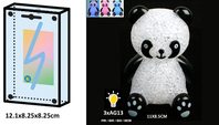 veilleuse lumineuse led panda mix 11cm