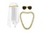 set accessoires "cheik arabe" adulte 3pcs