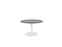 Linesto Ronde Vergadertafel, 120 cm, Logan, Wit