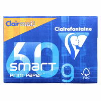 Kopierpapier A4 Clairmail smart 60g/qm weiß VE=500 Blatt