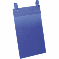 Gitterboxtaschen mit Laschen A4 blau VE=50 Stück