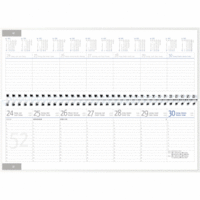 Wochenquerkalender 29,8x13,5cm 1 Woche/2 Seiten 2025