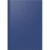 Buchkalender Ultraplan 19x27,5cm 1 Tag/2 Seiten Kunststoff dunkelblau