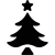 Motivlocher groß Weihnachtsbaum