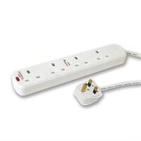 Surge Protected Socket - 4 Way