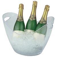 APS Bucket in Clear Acrylic for Wine & Champagne - 255 x 350 x 270 mm