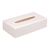 Bolero Rectangular Tissue Holder White 62(H) x 252(W) x 138(D) mm Plastic