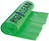 HygoClean Müllsäcke LIGHT, 700*1100mm, 120l, grün aus LDPE, 25 Stück, auf Rolle, ca. 40my