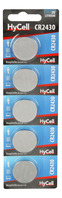 HyCell 5er Pack Lithium Knopfzellen CR2430 3V - Knopfbatterien - 5 Stück