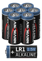 ANSMANN LR1 1,5V Alkaline Batterie Spezialbatterie - 8er Pack