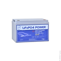 Unité(s) Batterie Lithium Fer Phosphate NX LiFePO4 POWER UN38.3 (1280Wh) 12V 100