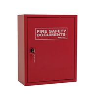Fire safety document cabinet