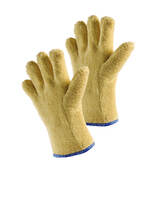 Hitzeschutzhandschuh ARAMID-Gewebe, bis 650°C, 5-Finger, 400 mm