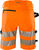 High Vis Green Stretch-Shorts Kl. 2, 2648 GSTP Warnschutz-orange - Rückansicht