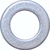Exemplarische Darstellung: Scheibe ohne Fase DIN 125 A / ISO 7089 (Stahl verzinkt)