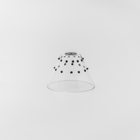 Schirm DOTS 25 für LED Akku-Tischleuchte SWAP, Ø 13 cm, schwarz