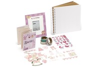 Instax Baby 1st Year Bundle Accessory Pack for Mini Prints - Pink