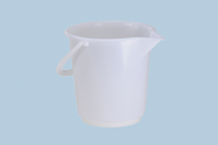 Industrial bucket 17 L, round with spout