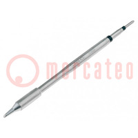 Tip; conical sloped; 1.3mm; longlife