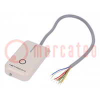 Lecteur RFID; 7÷15V; 1-wire,RS232,RS485,WIEGAND; 83x44x14mm