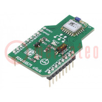 Click board; basetta prototipo; Comp: RN4871; Bluetooth