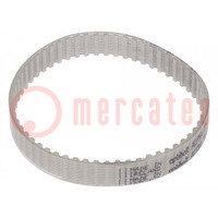 Timing belt; T2.5; W: 6mm; H: 1.3mm; Lw: 145mm; Tooth height: 0.7mm