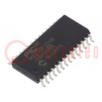 IC: PIC mikrokontroller; 256kB; 2,3÷3,6VDC; SMD; SO28; PIC32; 8MHz