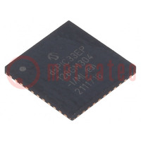 IC: microcontrollore dsPIC; 128kB; 16kBSRAM; QFN44; DSPIC; 0,65mm