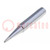 Tip; conical; 0.5mm; for soldering iron; AT-SA-50