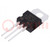 IC: voltage regulator; linear,fixed; 5V; 1.5A; TO220AB; THT; tube