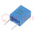 Kondensator: Polyester; 1uF; 40VAC; 63VDC; 5mm; ±10%; 7,3x9,5x4,5mm