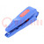 Stripping tool; Øcable: 4÷28mm; 20AWG÷10AWG; 0.5÷6mm2; Wire: round