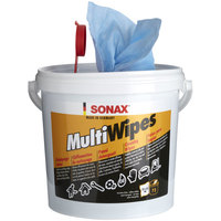 sonax MultiWipes, 72 getränkte Reinigungstücher im Eimer