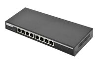 DIGITUS Desktop Gigabit Ethernet PoE Switch, 8-Port (11006555)