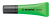 Textmarker STABILO® NEON. Kappenmodell, Farbe des Schaftes: in Schreibfarbe, Farbe: grün