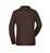 James & Nicholson Poloshirt langarm Damen JN865 Gr. M brown