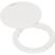 Produktbild zu EVOline One Anello di copertura con coperchio girevole bianco