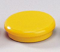 Magnet 24 mm Dahle 95524, 7 x 24 mm, 300 g, gelb