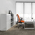 Bürostuhl / Drehstuhl ERGO LINE II Stoff orange hjh OFFICE